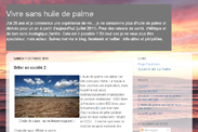 Le blog : vivre sans huile de palme