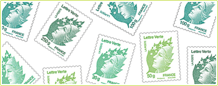 Le nouveau timbre "écologique" édité par La Poste