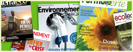 12 magazines d'environnement et de développement durable pour professionnels, entreprises ou collectivités