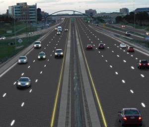 L'autoroute vue Par Solar Roadways
