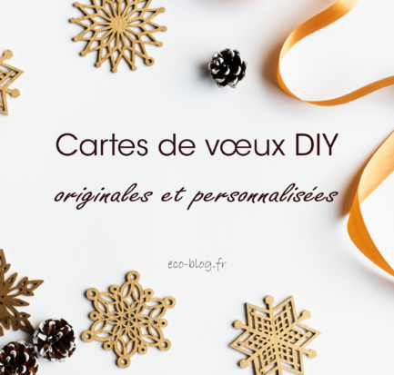 Cartes de vœux DIY, originales et personnalisées